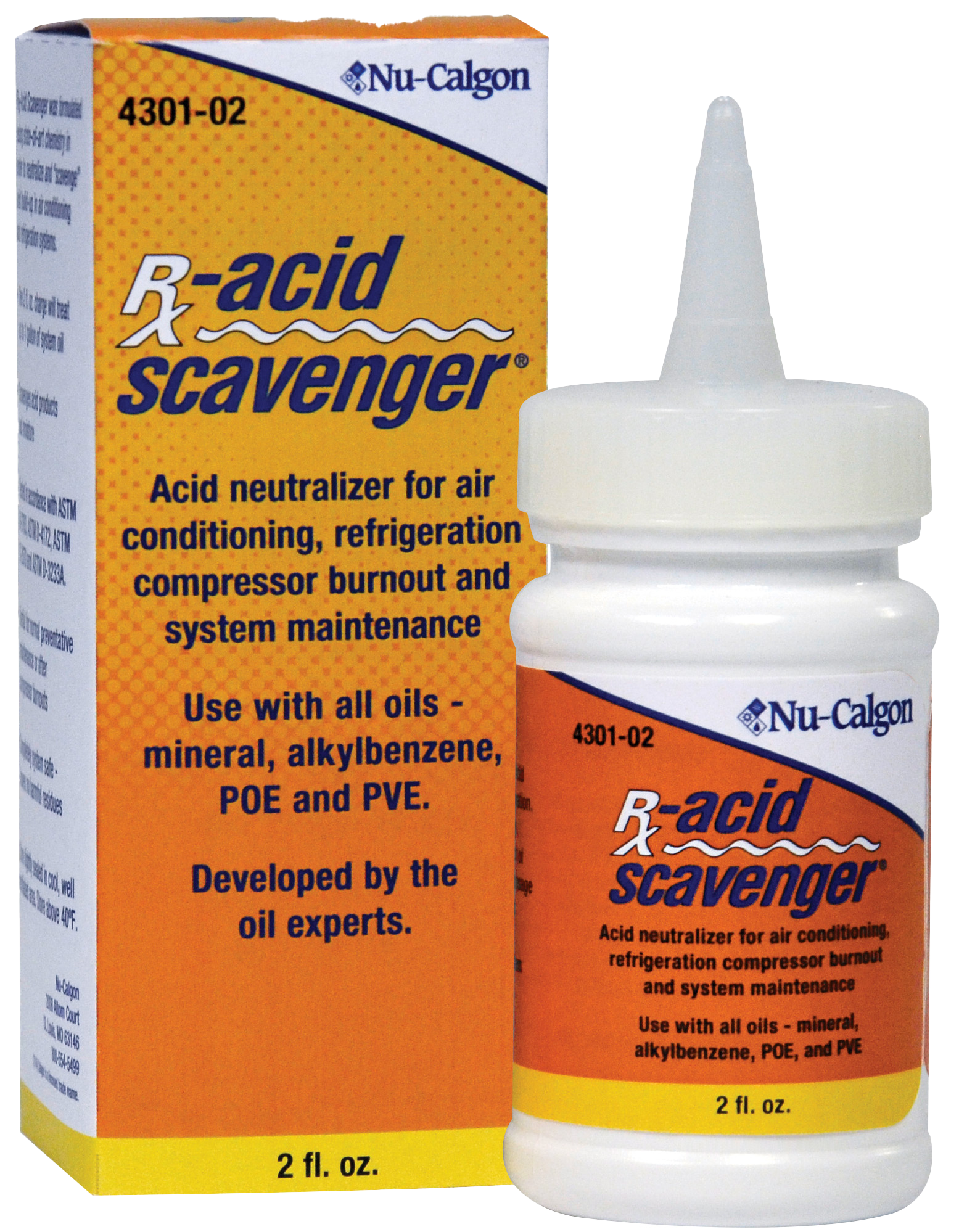 4301-02 RX-ACID SCAVENGER BOTTLE - Cleaners and Degreasers
